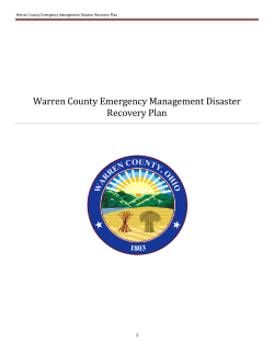 Recovery Plan Public Review meeting flyer