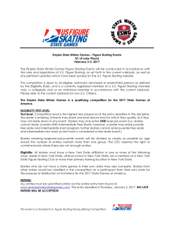 2017 Figure Skating Announcement