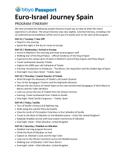 Euro-Israel Journey Spain