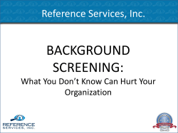 Background Screening Lawsuits