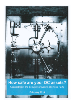 DC assets - The Association of Member Nominated Trustees
