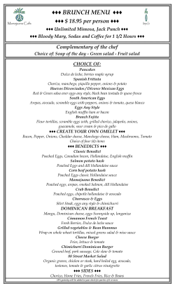 Soup of the day - Green salad