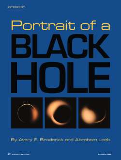 Portrait of a Black Hole