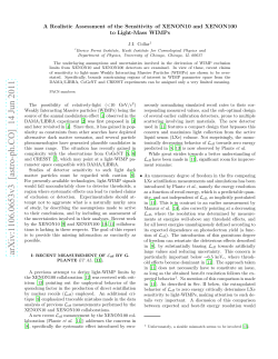 A Realistic Assessment of the Sensitivity of XENON10 and