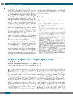Post-translational arginylation as a novel regulator of platelet function