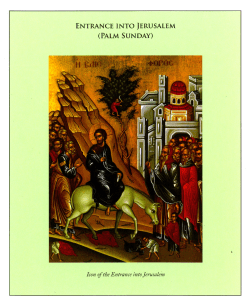 Bulletin #15: April 9, 2017 - St. Nicholas of Myra Byzantine Catholic