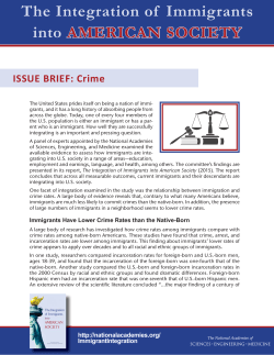 Issue Brief: Crime - The National Academies Press