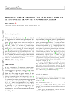 Frequentist model comparison tests of sinusoidal variations in