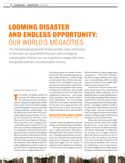 looming disaster and endless opportunity: our