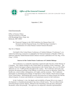 Office of the General Counsel - usccb.org