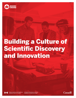 Building a Culture of Scientific Discovery and Innovation