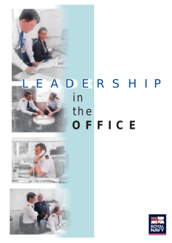 LEADERSHIP in the OFFICE