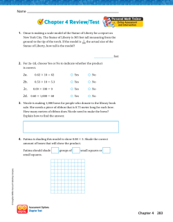 Chapter 4 Review/Test