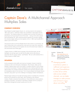 Captain Dave`s: A Multichannel Approach Multiplies Sales