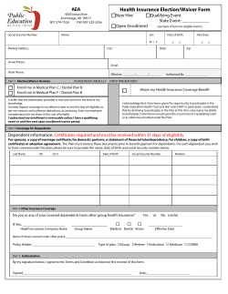FY 2018 AEA Open Enrollment Form FRONT