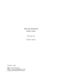 Parks and Recreation "Pawnee Parade"