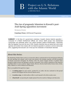 in Kuwait`s - Brookings Institution