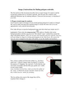 Image J instructions for finding polygon centroids
