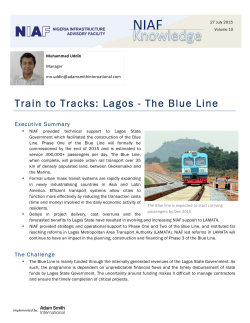 Train to Tracks: Lagos