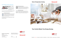Home Temperature Zoning - Honeywell