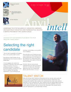 Selecting The Right Candidate