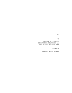 Ali - Daily Script