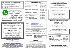 To be added to the WhatsApp mailing list: save our number: (+27