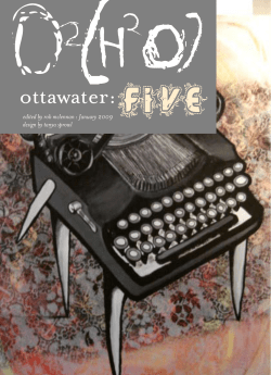 issue five - Ottawater