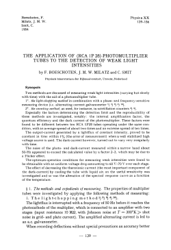THE APPLICATION OF (RCA 1P 28)