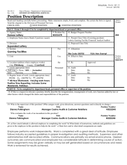 Position Description