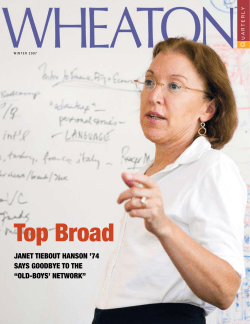 Top Broad - Wheaton College