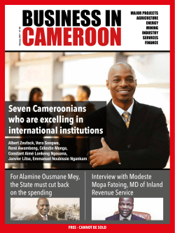 February 2017 - Business in Cameroon