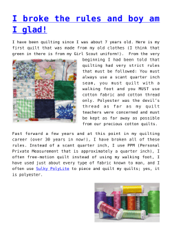 I broke the rules and boy am I glad!