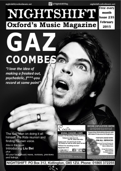 February - Nightshift - Oxford`s Music Online