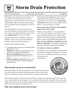 Storm Drain Protection