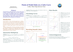 (Cubics that Only Intersect Once).