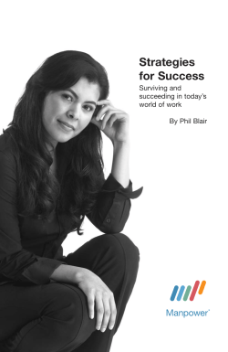 Strategies For Web - job won by phil blair