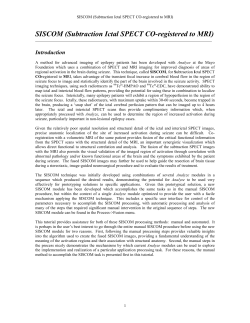 SISCOM (Subtraction Ictal SPECT CO-registered to