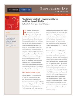 Three California Supreme Court Decisions: Not