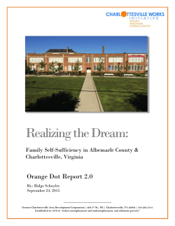 Orange Dot Report 2.0 - Charlottesville Regional Chamber of
