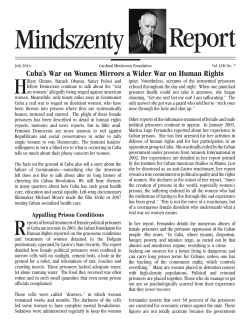 Cuba`s War on Women Mirrors a Wider War on Human Rights