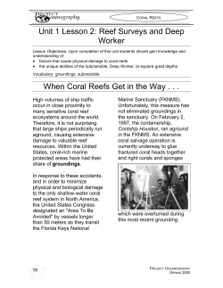 Coral Reefs: Reef Surveys and Deep Worker