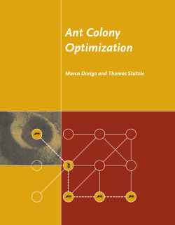 Ant colony optimization / Marco Dorigo, Thomas Stützle