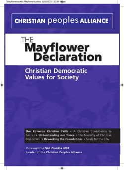Mayflower 2013