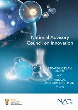 National Advisory Council on Innovation