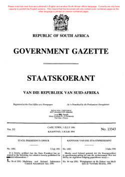 Act 94 of 1991 - South African Government