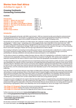 Stories from East Africa