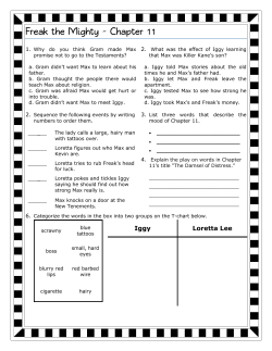 Freak the Mighty ~ Chapter 11