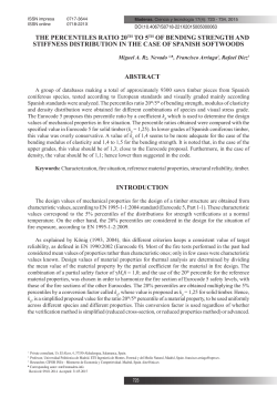 THE PERCENTILES RATIO 20TH TO 5TH OF BENDING