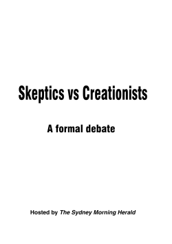 Skeptics vs Creationists - Creation Ministries International